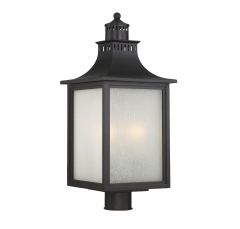 Monte Grande 3-Light Outdoor Post Lantern in English Bronze
