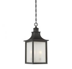 Monte Grande 3-Light Outdoor Hanging Lantern in Slate