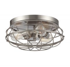 Scout 3-Light Ceiling Light in Satin Nickel