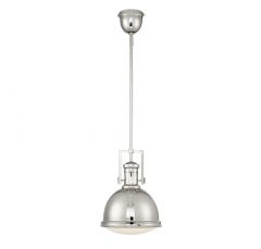 Chival 1-Light Pendant in Polished Nickel