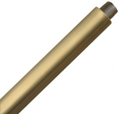 12" Extension Rod in Warm Brass