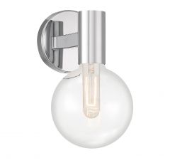 Wright 1-Light Wall Sconce in Chrome