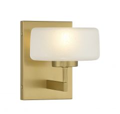 Falster 1-Light LED Wall Sconce in Warm Brass