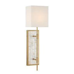 Eastover 1-Light Wall Sconce in Warm Brass