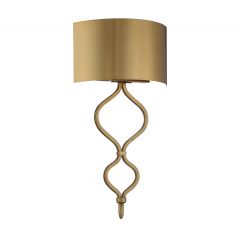 Como LED Wall Sconce in Warm Brass