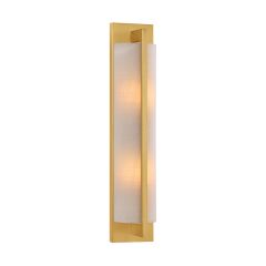 Carver 2-Light Wall Sconce in Warm Brass