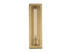 Clifton 1-Light Wall Sconce in Warm Brass