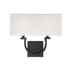 Rhodes 2-Light Wall Sconce in Classic Bronze