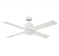 52" LED Ceiling Fan in White