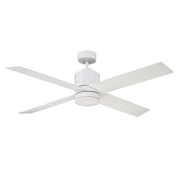 Dayton 52 Led Ceiling Fan In White, Dayton Ceiling Fans With Lights