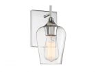 Octave 1-Light Wall Sconce in Polished Chrome